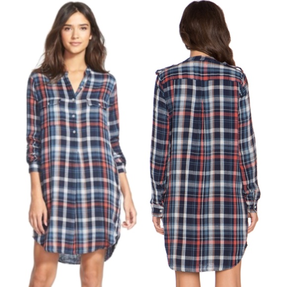 Velvet by Graham & Spencer Dresses & Skirts - Velvet By Graham & Spencer Gabrielle Plaid Dress
